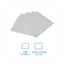 Office Packs Lunch Napkins, 1-ply, 12 X 12, White, 2,400/carton