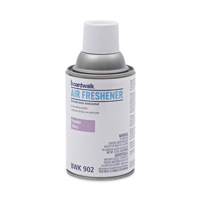Metered Air Freshener Refill, Powder Mist, 5.3 Oz Aerosol Spray, 12/carton