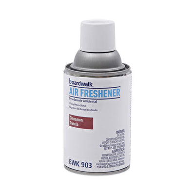 Metered Air Freshener Refill, Cinnamon Sunset, 5.3 Oz Aerosol Spray, 12/carton