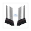 Maid Broom, Plastic Bristles, 54" Overall Length, Dozen