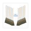 Mixed Fiber Maid Broom, Mixed Fiber Bristles, 55" Overall Length, Natural, 12/carton