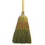 Parlor Broom, Corn Fiber Bristles, 55" Overall Length, Natural, 12/carton