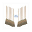 Parlor Broom, Corn Fiber Bristles, 55" Overall Length, Natural, 12/carton