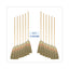 Parlor Broom, Yucca/corn Fiber Bristles, 56" Overall Length, Natural, 12/carton