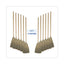 Warehouse Broom, Corn Fiber Bristles, 56" Overall Length, Natural, 12/carton