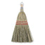 Corn Whisk Broom, Corn Fiber Bristles, 9" Bristle Length, Yellow, 12/carton