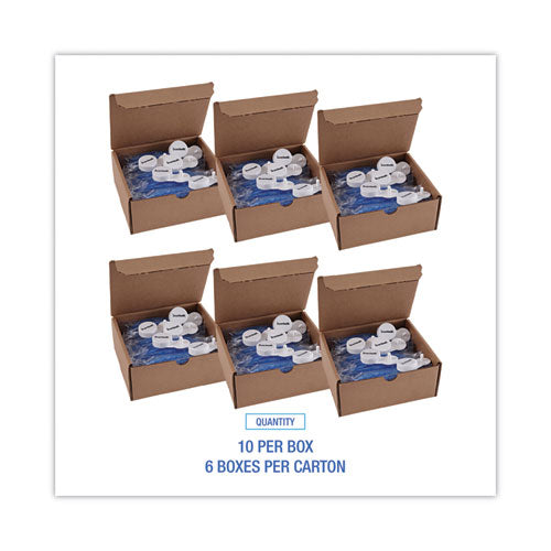 Curve Air Freshener, Cotton Blossom, Blue, 10/box, 6 Boxes/carton