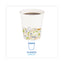 Deerfield Printed Paper Hot Cups, 10 Oz, 50 Cups/sleeve, 20 Sleeves/carton