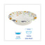 Deerfield Printed Paper Bowl, 12 Oz, Coated/soak Proof, Multicolor, 125/pack, 8 Packs/carton
