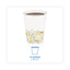 Deerfield Printed Paper Hot Cups, 12 Oz, 50 Cups/sleeve, 20 Sleeves/carton