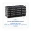 Grill Brick, 8 X 4, Black, 12/carton