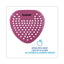 Gem Urinal Screens, Spiced Apple Scent, Red, 12/box