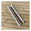 Wrapped Jumbo Straws, 7.75", Polypropylene, Black, 250/pack, 50 Packs/carton