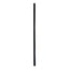 Wrapped Jumbo Straws, 7.75", Polypropylene, Black, 250/pack, 50 Packs/carton