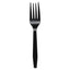 Mediumweight Polystyrene Cutlery, Knife, White, 100/box