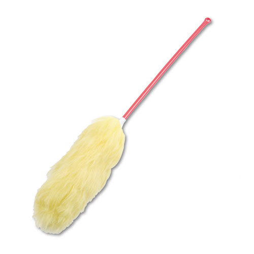Lambswool Duster, Plastic Handle Extends 35" To 48" Handle, Assorted Colors