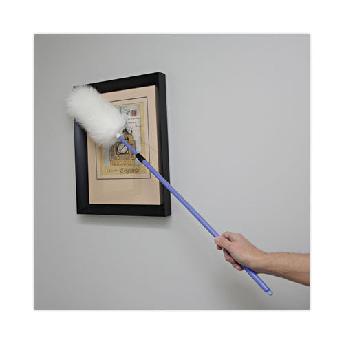 Lambswool Duster, Plastic Handle Extends 35" To 48" Handle, Assorted Colors