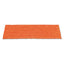 Microfiber Mop Head, Blue, 18 X 5, Split Microfiber, Hook And Loop Back, Dozen