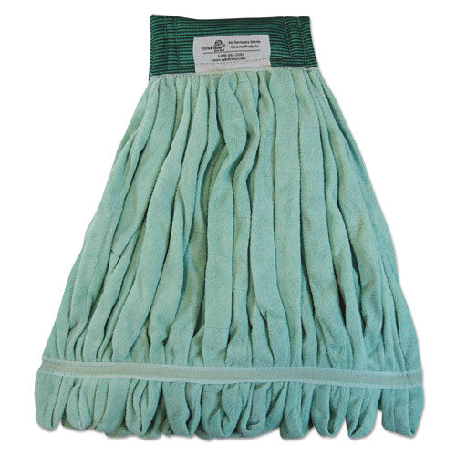 Microfiber Looped-end Wet Mop Head, Medium, Blue