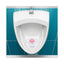 Urinal Screen With Para Deodorizer Block, Cherry Scent, 3 Oz, Red/white, 12/box