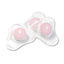 Urinal Screen With Para Deodorizer Block, Cherry Scent, 3 Oz, Red/white, 12/box
