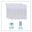 Souffle/portion Cup Lids, Fits 2 Oz Portion Cups, Clear, 2,500/carton