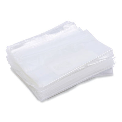 Reclosable Food Storage Bags, 1 Qt, 1.75 Mil, 7" X 8", Clear, 500/box