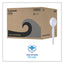Heavyweight Polystyrene Cutlery, Soup Spoon, White, 1000/carton