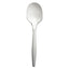 Mediumweight Polypropylene Cutlery, Soup Spoon, White, 1000/carton