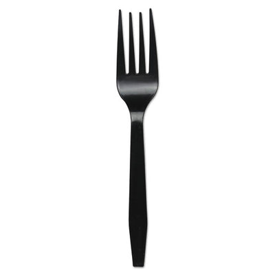 Mediumweight Polystyrene Cutlery, Soup Spoon, White, 1,000/carton