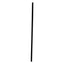 Single-tube Stir-straws, 5.25", Polypropylene, Black, 1,000/pack, 10 Packs/carton