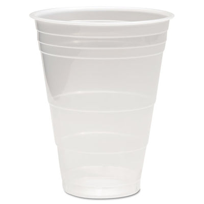 Translucent Plastic Cold Cups, 10 Oz, Polypropylene, 100 Cups/sleeve, 10 Sleeves/carton