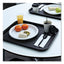 Heavyweight Wrapped Polypropylene Cutlery, Teaspoon, Black, 1,000/carton