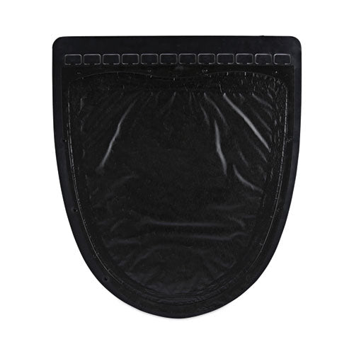 Urinal Mat 2.0, Rubber, 17.5 X 20, Black/white, 6/carton