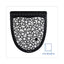 Urinal Mat 2.0, Rubber, 17.5 X 20, Black/white, 6/carton