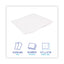 Drc Wipers, 12 X 13, White, 56 Bag, 18 Bags/carton