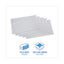 Linear Low Density Industrial Can Liners, 33 Gal, 0.9 Mil, 33 X 39, White, 100/carton