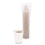 Paper Hot Cups, 10 Oz, White, 20 Cups/sleeve, 50 Sleeves/carton