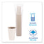 Paper Hot Cups, 16 Oz, White, 20 Cups/sleeve, 50 Sleeves/carton