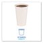 Paper Hot Cups, 16 Oz, White, 20 Cups/sleeve, 50 Sleeves/carton