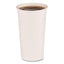 Paper Hot Cups, 20 Oz, White, 12 Cups/sleeve, 50 Sleeves/carton