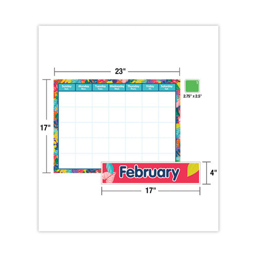 Calendar Bulletin Board Set, One World, 134 Pieces