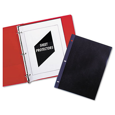 Traditional Polypropylene Sheet Protectors, Standard Weight, 11 X 8.5, 100/box