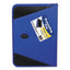 Expanding File With Zipper Closure, 2" Expansion, 13 Sections, Zipper Closure, 1/12-cut Tabs, Letter Size, Blue