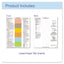 Expanding File With Zipper Closure, 2" Expansion, 13 Sections, Zipper Closure, 1/12-cut Tabs, Letter Size, Blue