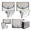 Plaid Design Expanding Files, 1.5" Expansion, 13 Sections, Cord/hook Closure, 1/6-cut Tabs, Letter Size, Gray Plaid