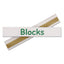 Self-adhesive Label Holders, Top Load, 0.5 X 3, Clear, 50/pack