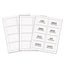 Laser Printer Name Badges, 3 3/8 X 2 1/3, White, 200/box
