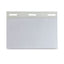 Self-laminating Magnetic Style Name Badge Holder Kit, 2" X 3", Clear, 20/box