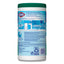 Disinfecting Wipes, Fresh Scent, 7 X 8, Fresh Scent, White, 75/canister, 6 Canisters/carton